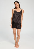 Grand Central Relaxed Silk Camisole | Dark Mocha 77380-2185