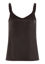 Grand Central Relaxed Silk Camisole | Dark Mocha 77380-2185