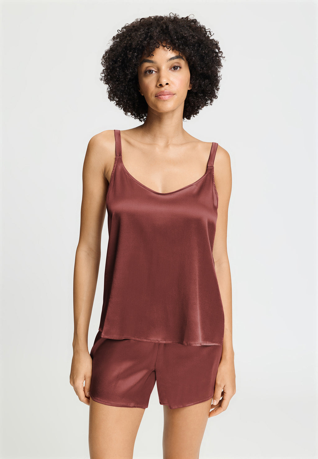 Grand Central Relaxed Silk Camisole | Apple Butter 77380-2441