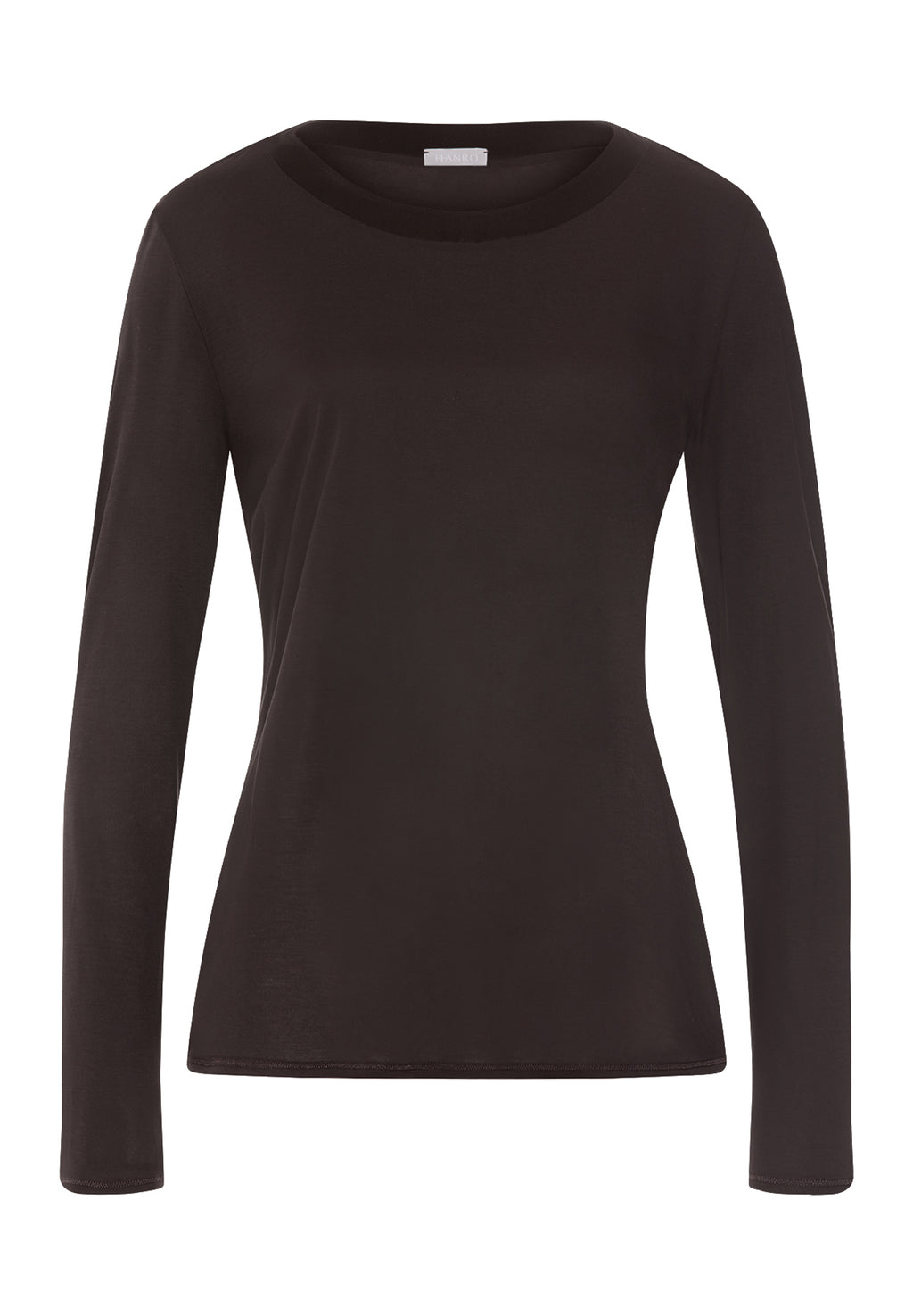 Grand Central TENCEL™ and Silk Trim Relaxed Top | Dark Mocha 77381-2185