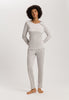 Grand Central Silk Trim Relaxed Top | Silver Vapor 77381-2652