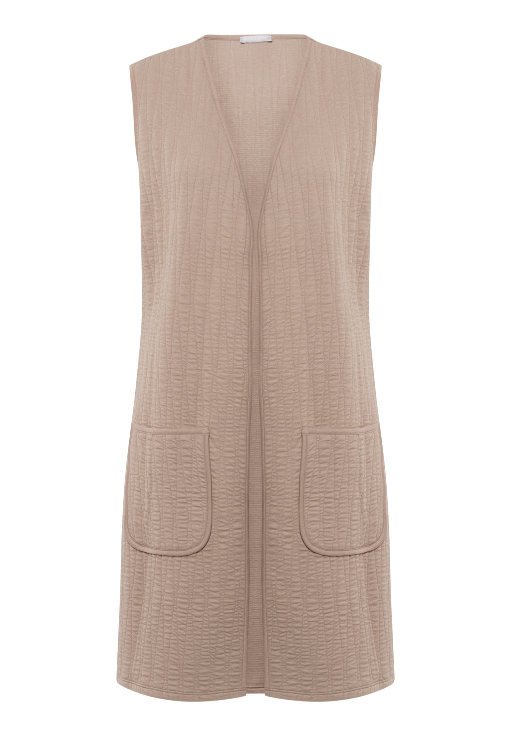 77392 Sleep & Lounge Long Vest - 2819 Mocha