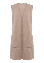 77392 Sleep & Lounge Long Vest - 2819 Mocha