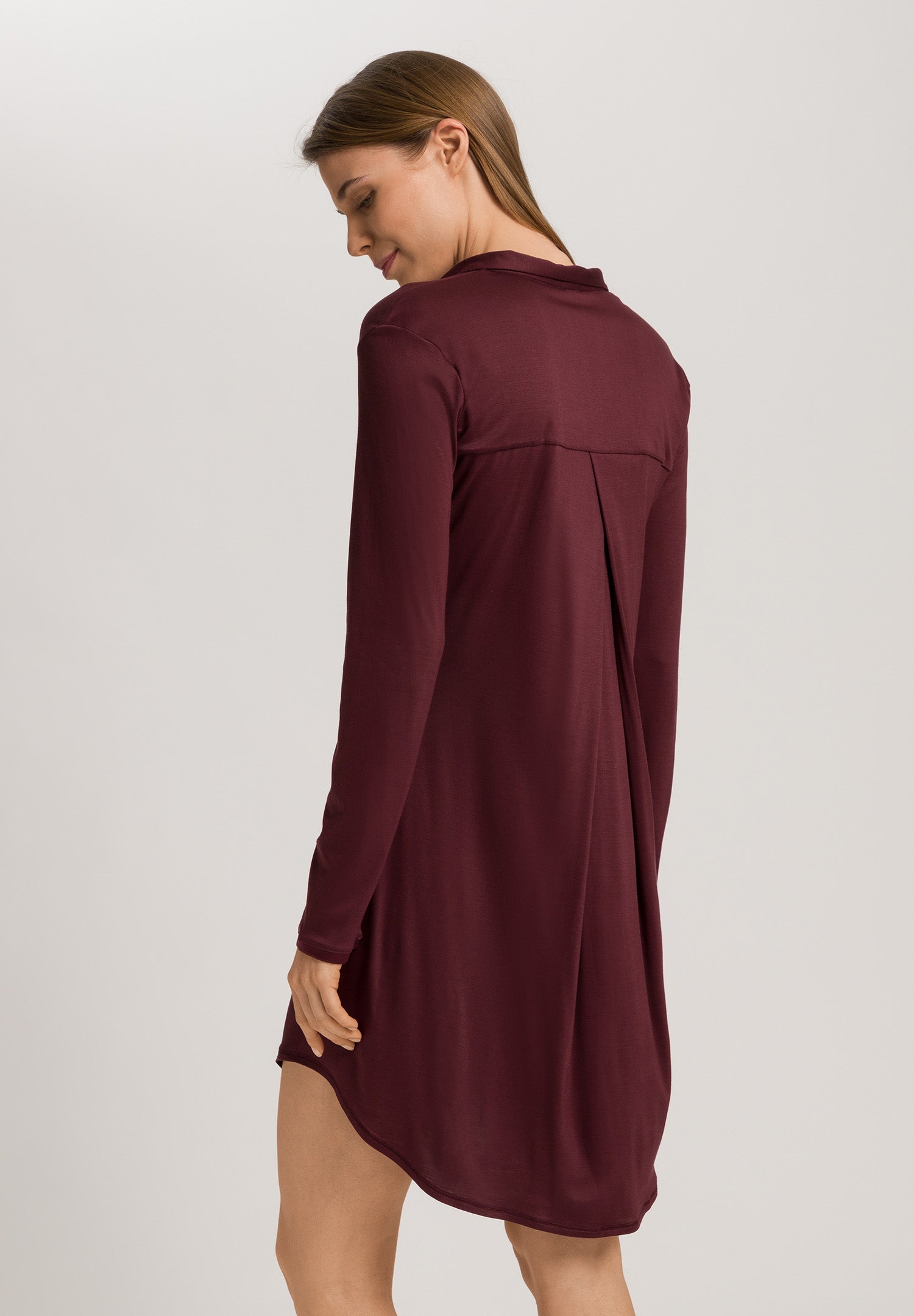 Grand Central Button Front Sleep Shirt | Vivid Brown 77420-2421