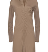 77420 Grand Central Boyfriend Shirt - 2847 Taupe