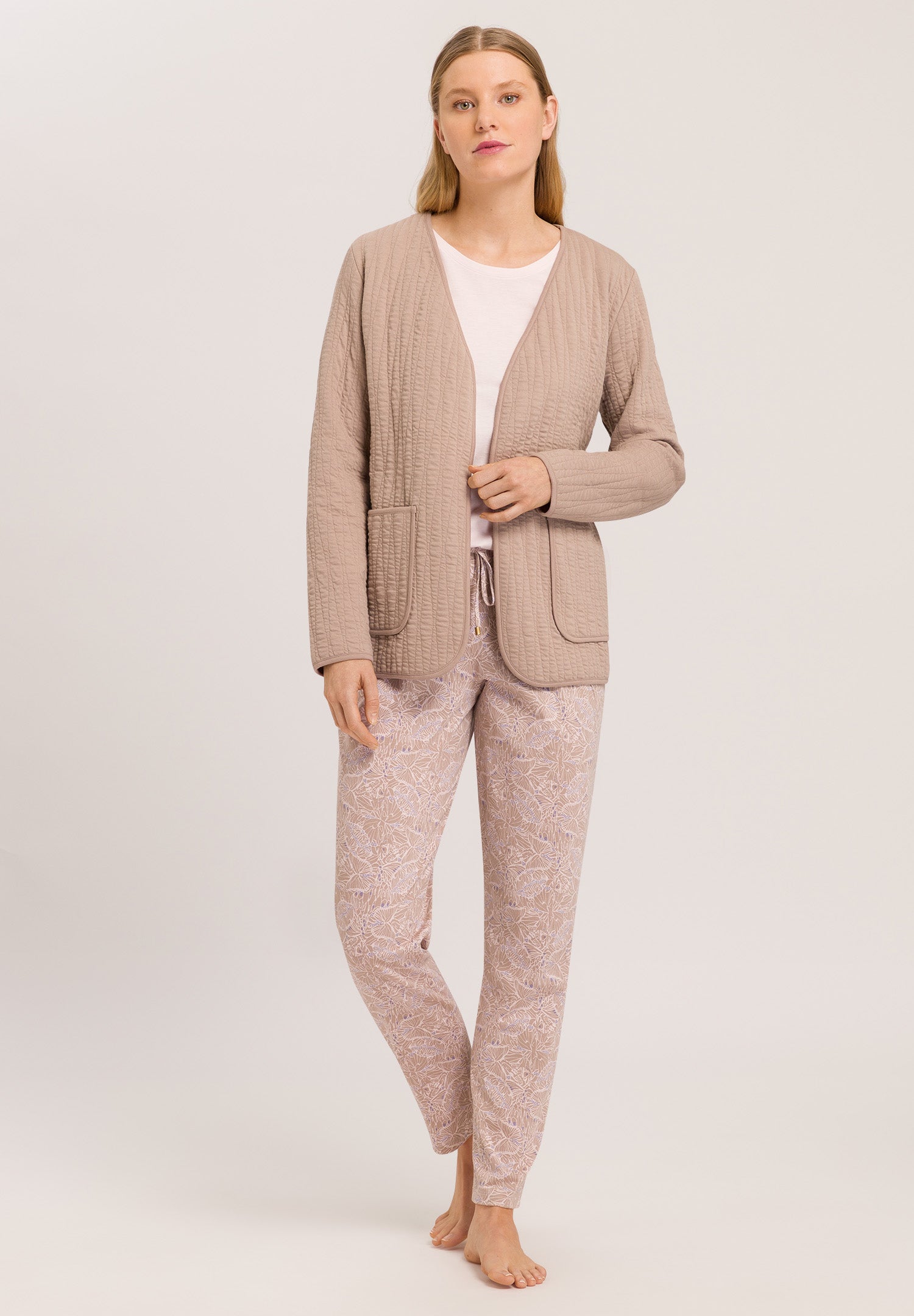 77538 Sleep And Lounge Jacket - 2819 Mocha