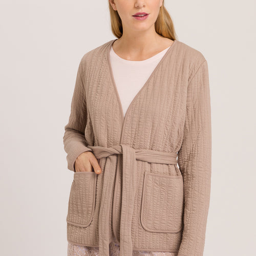 77538 Sleep And Lounge Jacket - 2819 Mocha