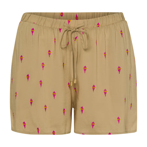 77615 Sleep And Lounge Woven Shorts - 2957 Vibrant Fireflies