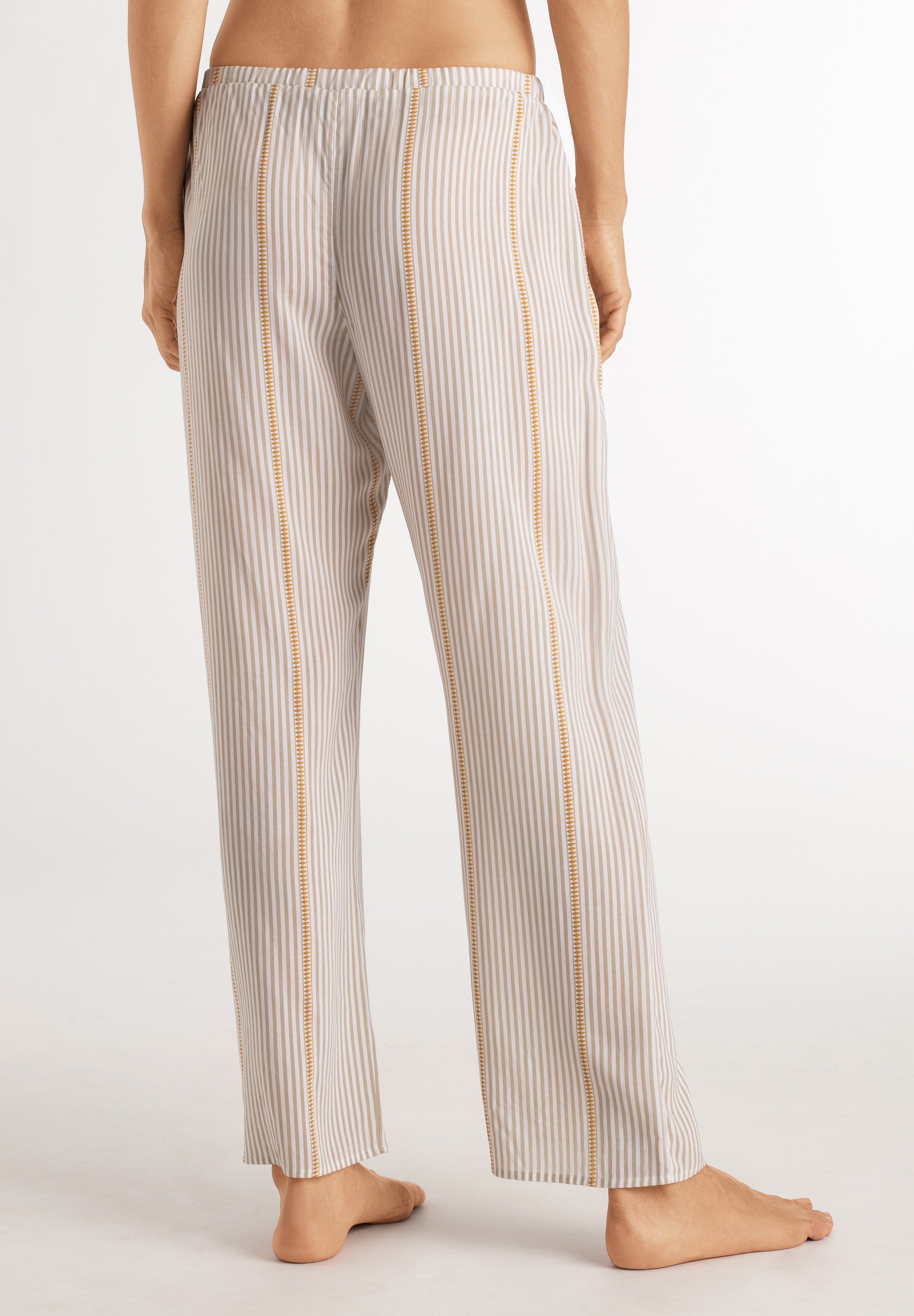 77617 Sleep And Lounge Woven Long Pant - 2008 Safari Stripe