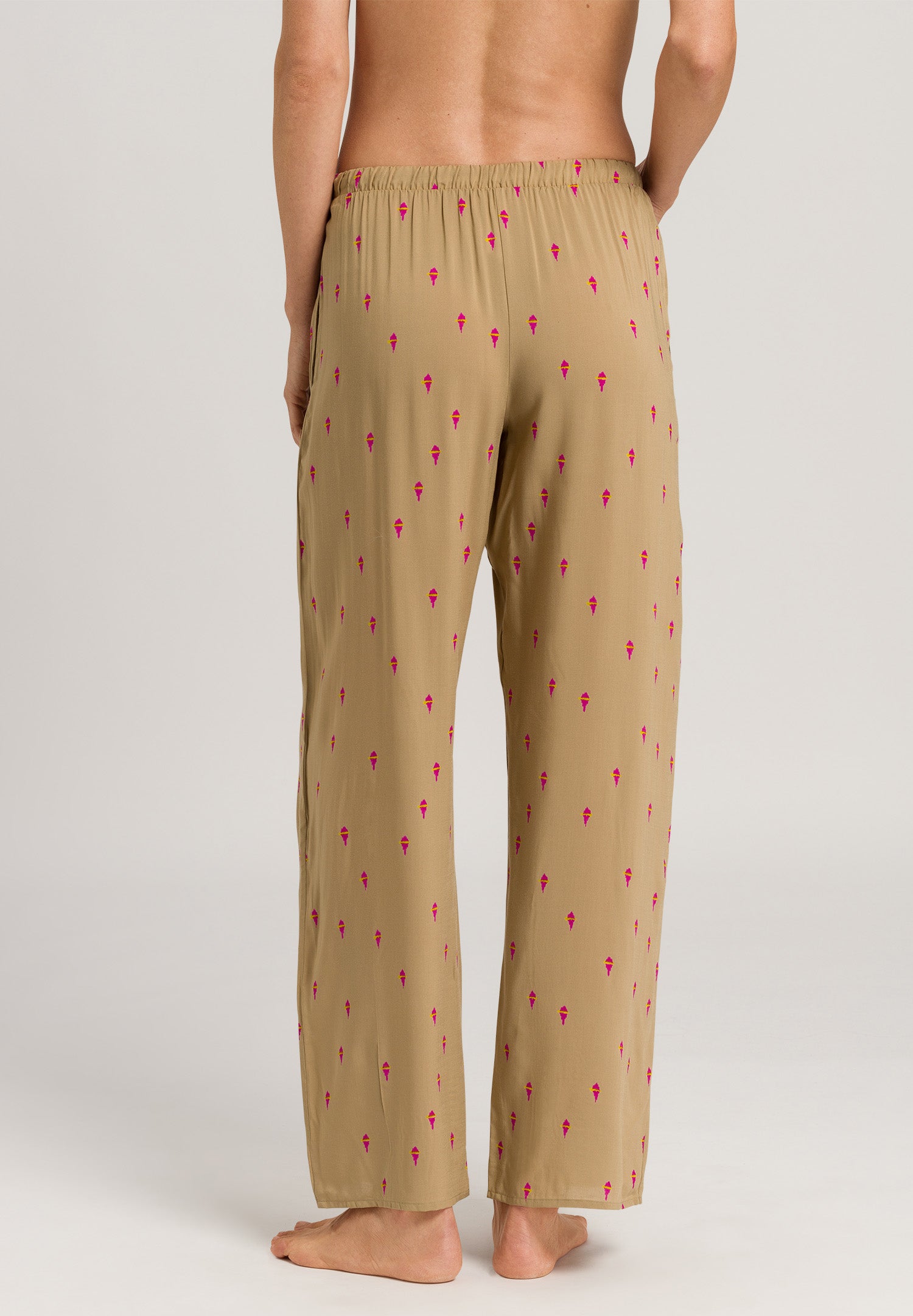 77617 Sleep And Lounge Woven Long Pant - 2957 Vibrant Fireflies