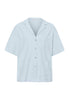 77720 Sleep And Lounge Short Sleeve Shirt - 2518 Misty Blue