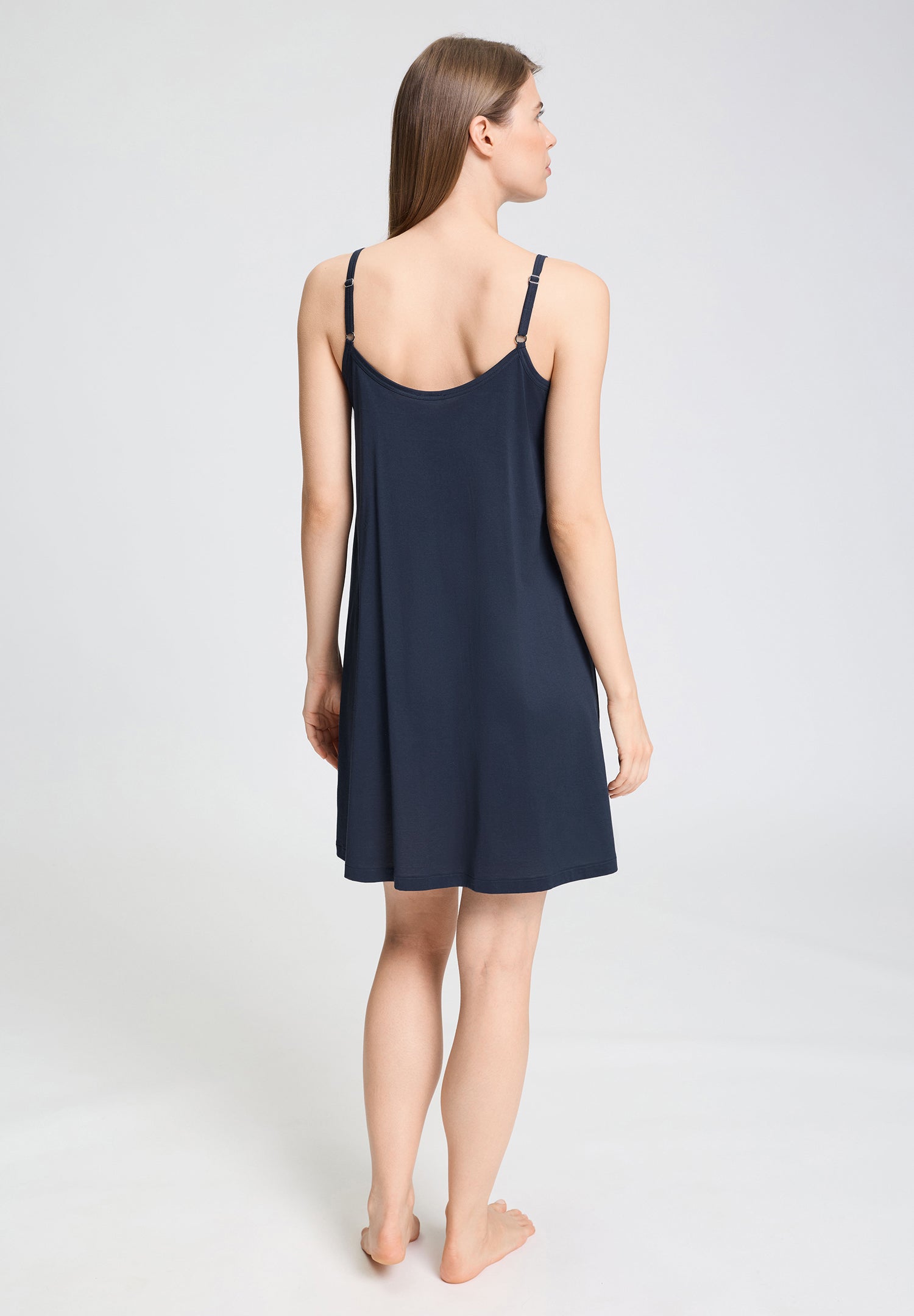 Juliet Pleated Cotton Babydoll | Deep Navy 77747-1610