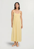 Juliet Pleated Cotton Chemise | Vanilla Highlight 77748-2224