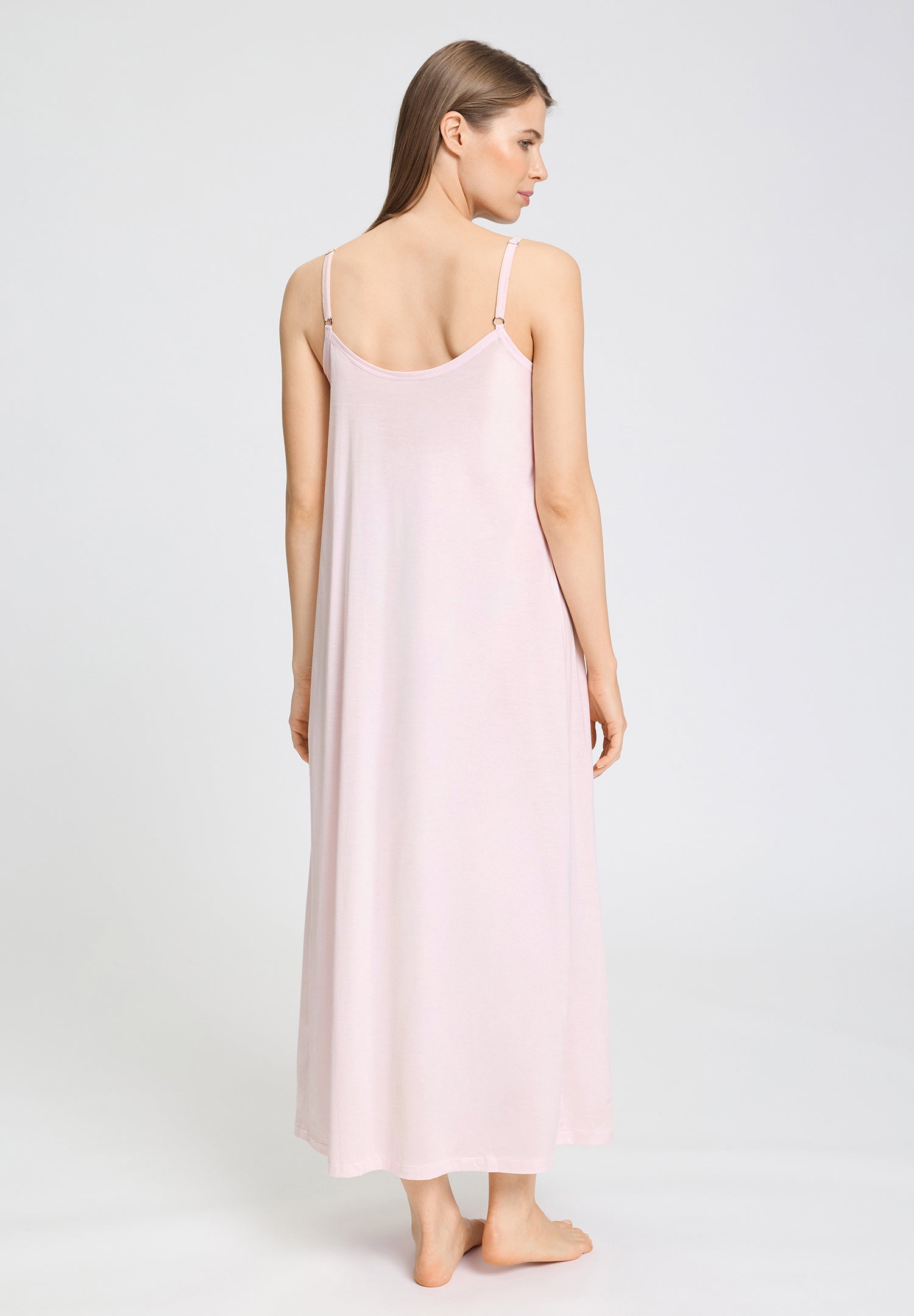 Juliet Pleated Cotton Chemise | Rose Bath 77748-2315