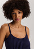 Juliet Pleated Cotton Chemise | Evening Blue 77748-2621