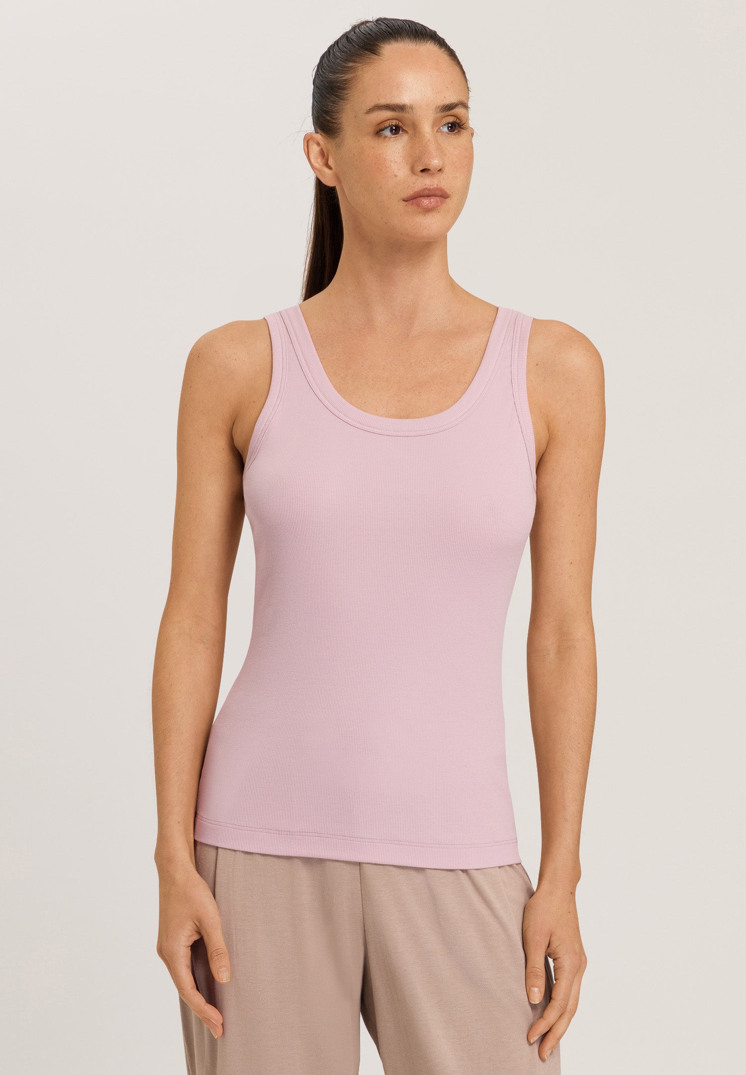 77751 Sleep And Lounge Tank Top - 1499 Crepe Pink