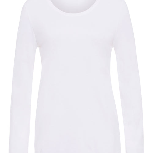 77844 Sleep And Lounge L/Slv Shirt - 101 White