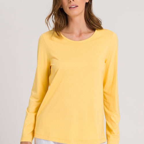 77844 Sleep And Lounge L/Slv Shirt - 1247 Sunshine