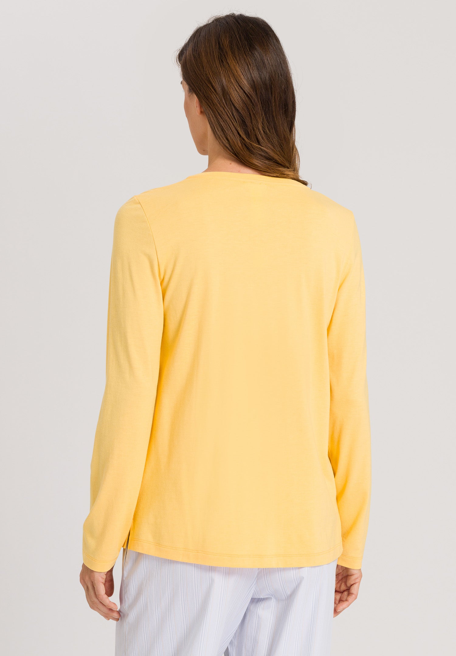 77844 Sleep And Lounge L/Slv Shirt - 1247 Sunshine