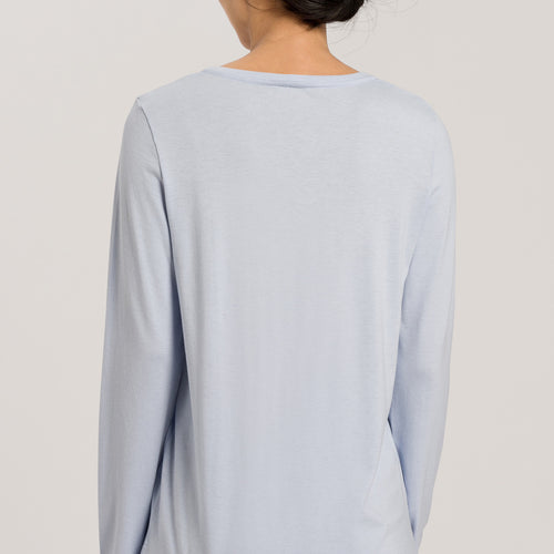 77844 Sleep And Lounge L/Slv Shirt - 1543 Cloud Blue