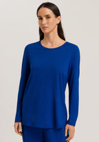 77844 Sleep And Lounge L/Slv Shirt - 1653 Deep Indigo