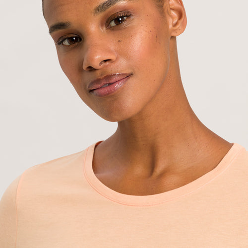 77844 Sleep And Lounge L/Slv Shirt - 2274 Peach Nougat