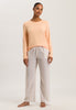 77844 Sleep And Lounge L/Slv Shirt - 2274 Peach Nougat