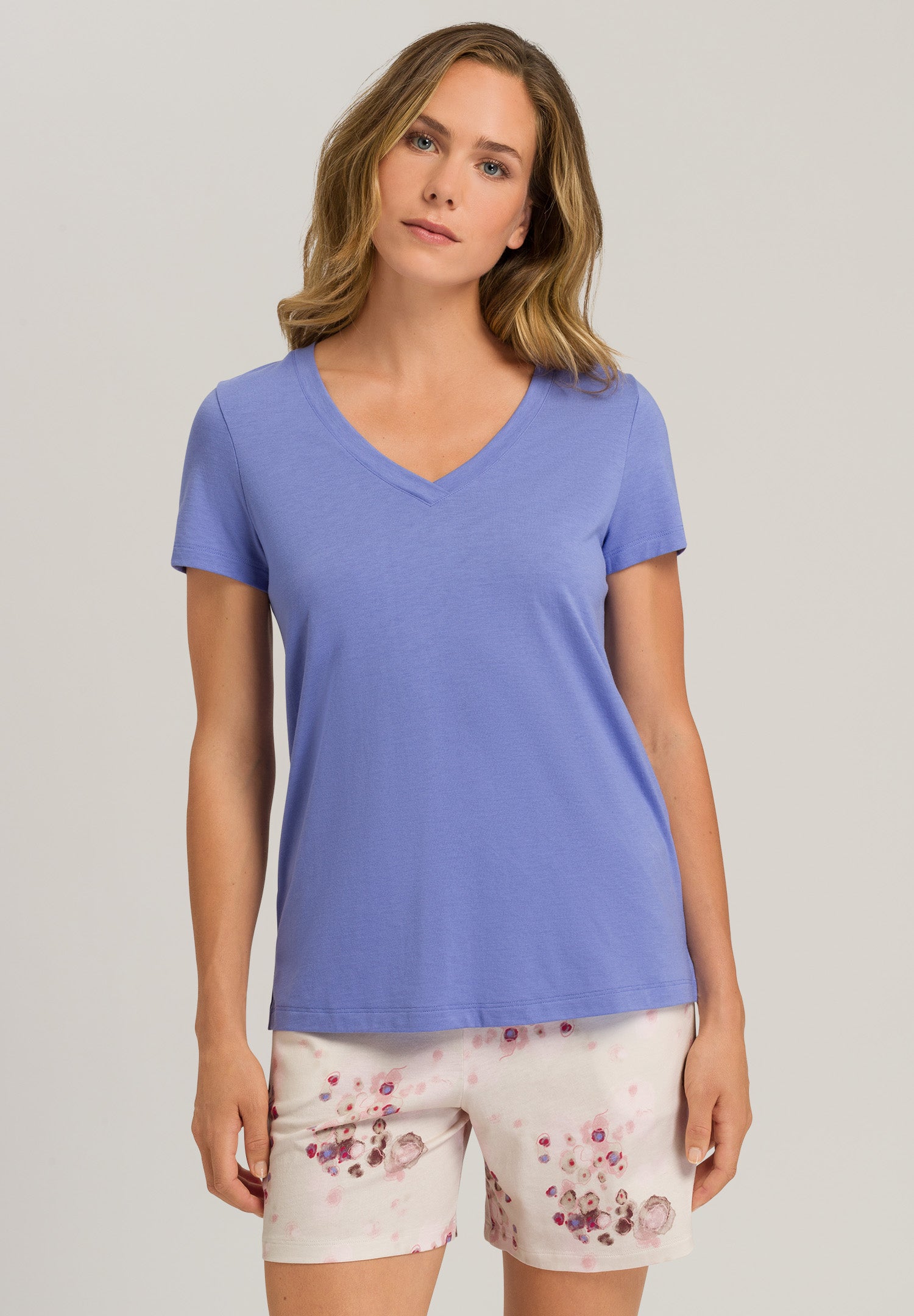 77876 Sleep And Lounge Short Sleeve Shirt - 1596 Gemstone