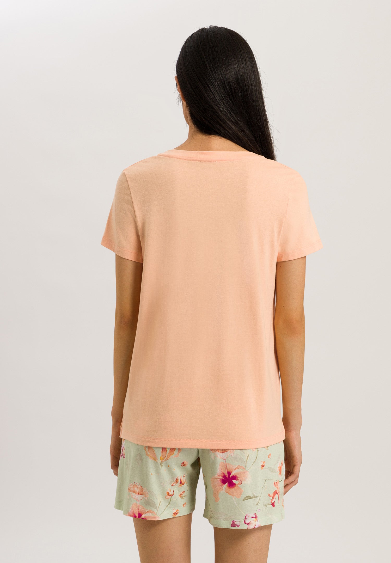 77876 Sleep And Lounge Short Sleeve Shirt - 2274 Peach Nougat