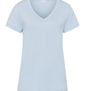 77876 Sleep And Lounge Short Sleeve Shirt - 2518 Misty Blue