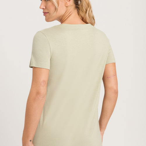 77876 Sleep And Lounge Short Sleeve Shirt - 2720 Moss Green