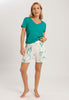 77876 Sleep And Lounge Short Sleeve Shirt - 2730 Peacock