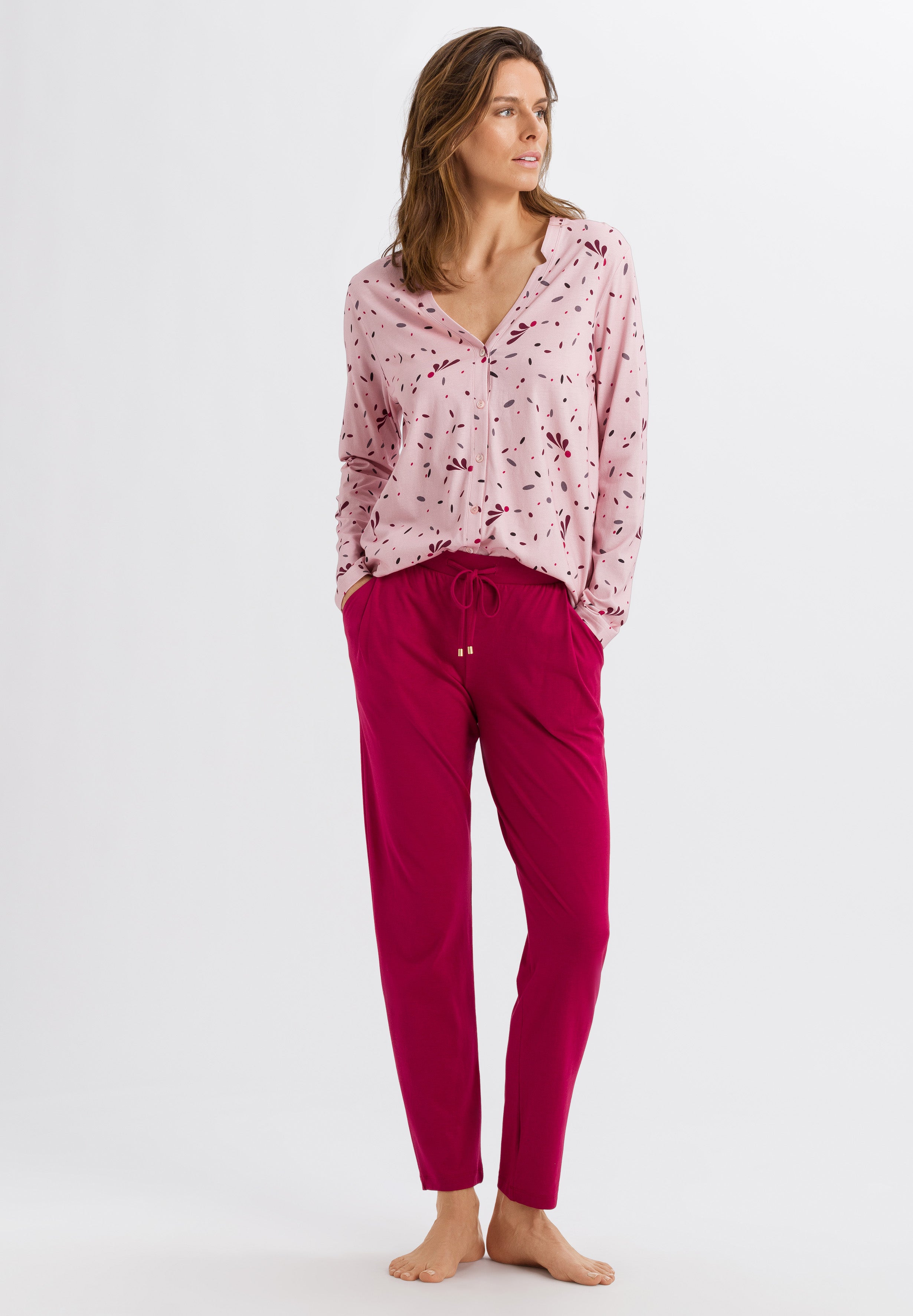 77880 Sleep And Lounge Knit Long Pant - 1457 Lucky Charm