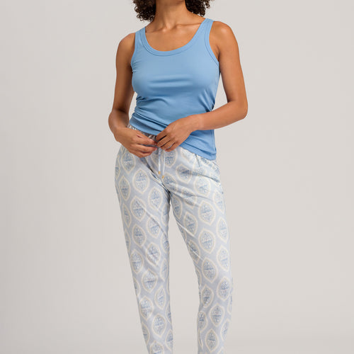 77882 Sleep And Lounge Knit Pants Print - 2365 Soft Arabesque