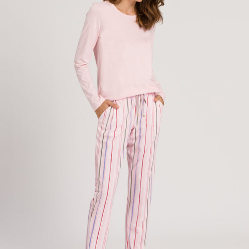 77882 Sleep And Lounge Knit Pants Print - 2366 Painted Stripe