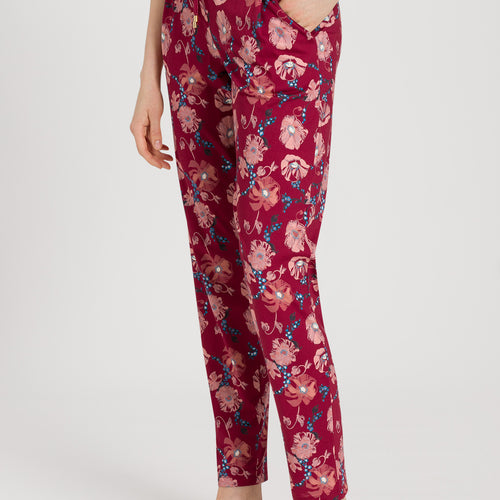 77882 Sleep And Lounge Knit Pants Print - 2983 Floral Joy