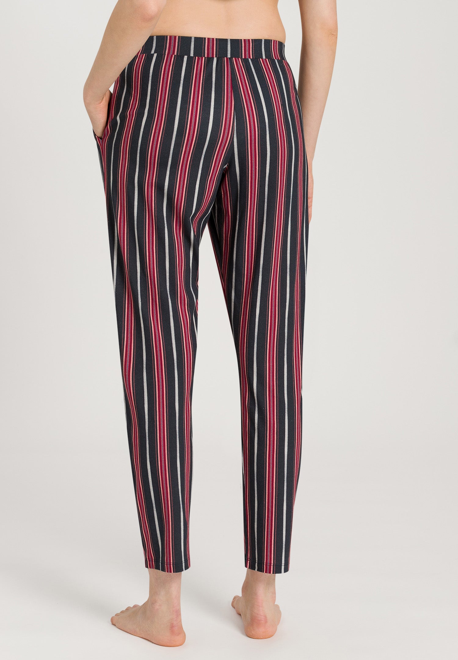 77882 Sleep And Lounge Knit Pants Print - 2984 Marsala Stripe