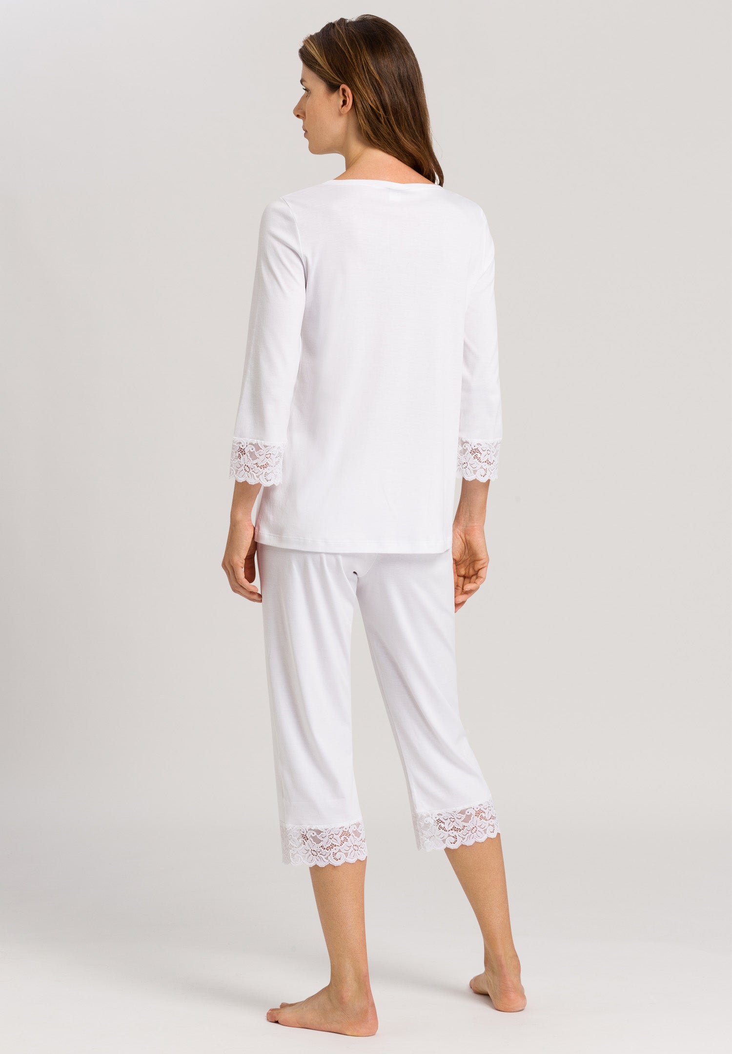 77928 Moments Crop Pajama - 101 White