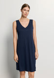 Pure Essence Cotton Tank Nightgown | Deep Navy 77946-1610