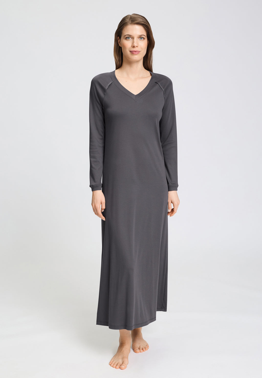 Pure Essence V-Neck Cotton Nightgown | Boulevard 77947-2687