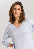 77948 Pure Essence 3/4 Sleeve Gown - 511 Blue Glow