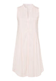 77952 Cotton Deluxe Button Front Tank Gown - 1334 Crystal Pink