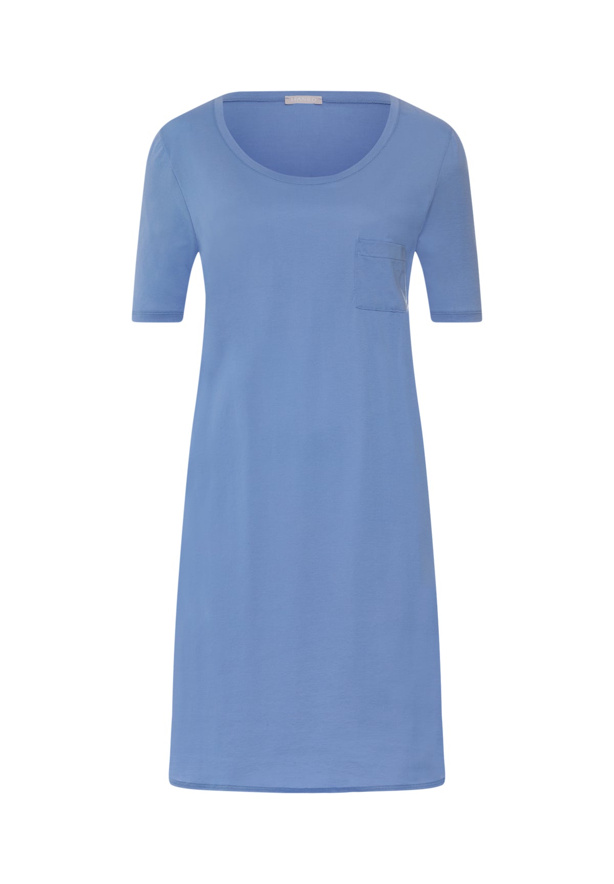 Cotton Deluxe Round Neck Cotton Nightgown | Bluebird 77953-2599