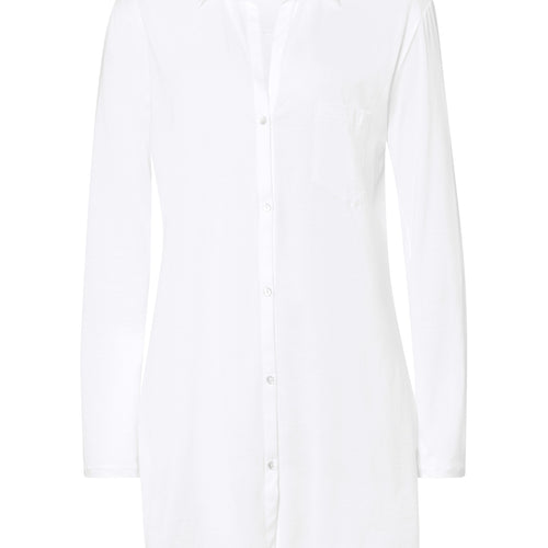 77958 Cotton Deluxe Boyfriend Sleepshirt - 101 White