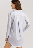 77958 Cotton Deluxe Boyfriend Sleepshirt - 511 Blue Glow