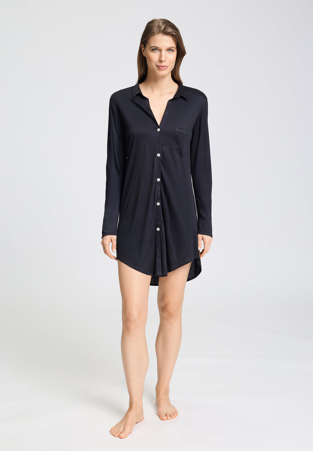 Carrie Boyfriend Sleep Shirt | Black 77959-019