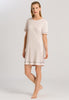 77963 Natural Comfort S/Slv Nightdress - 1809 Almond