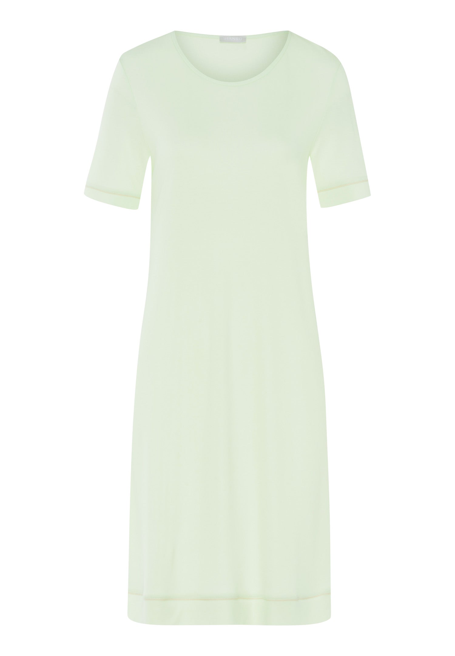 77963 Natural Comfort S/Slv Nightdress - 2706 Green Tea