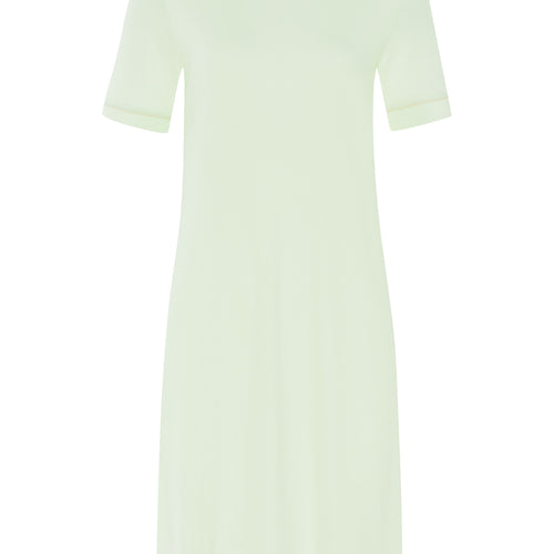 77963 Natural Comfort S/Slv Nightdress - 2706 Green Tea