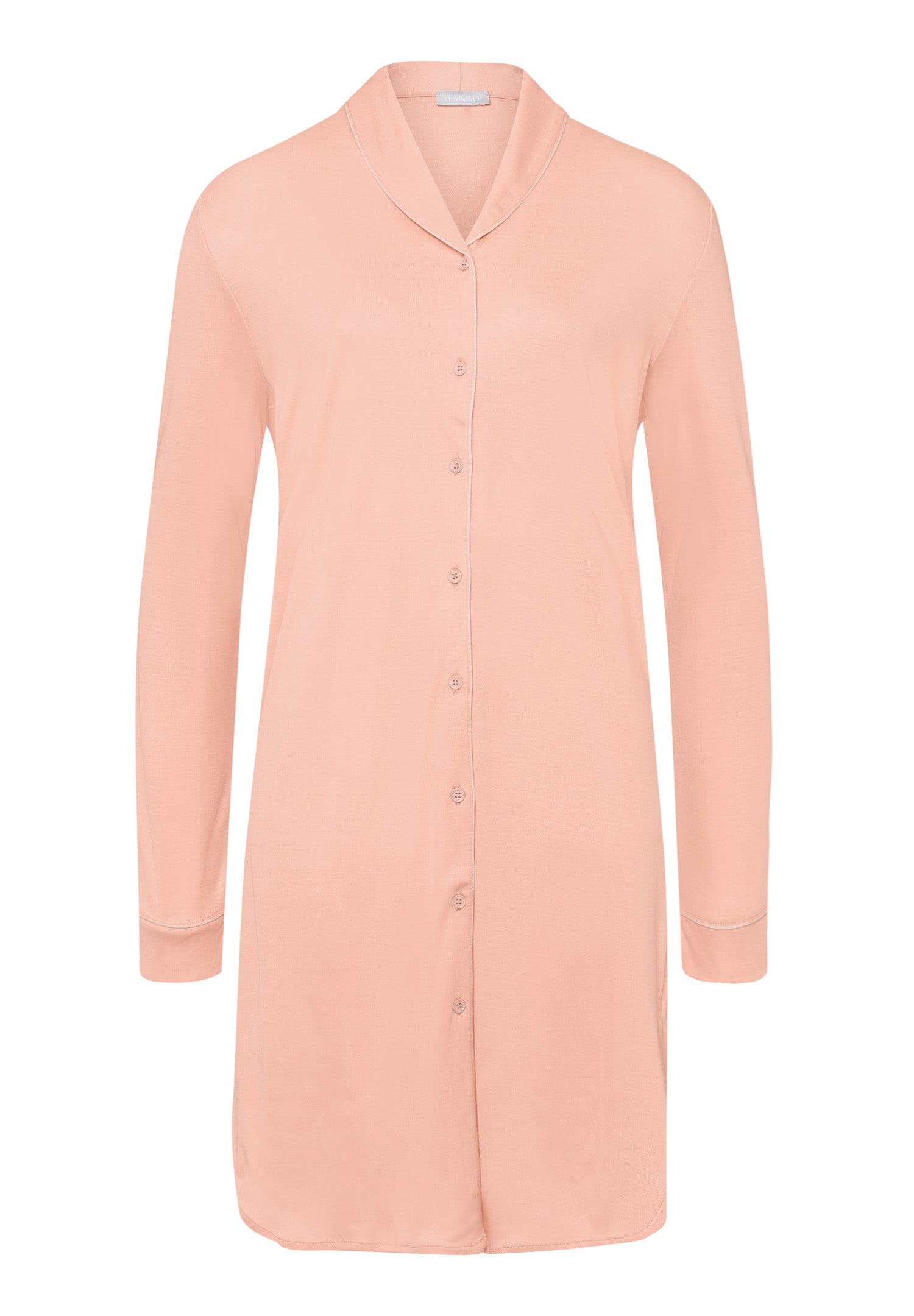 77964 Natural Comfort L/Slv Nightdress - 1359 Blush